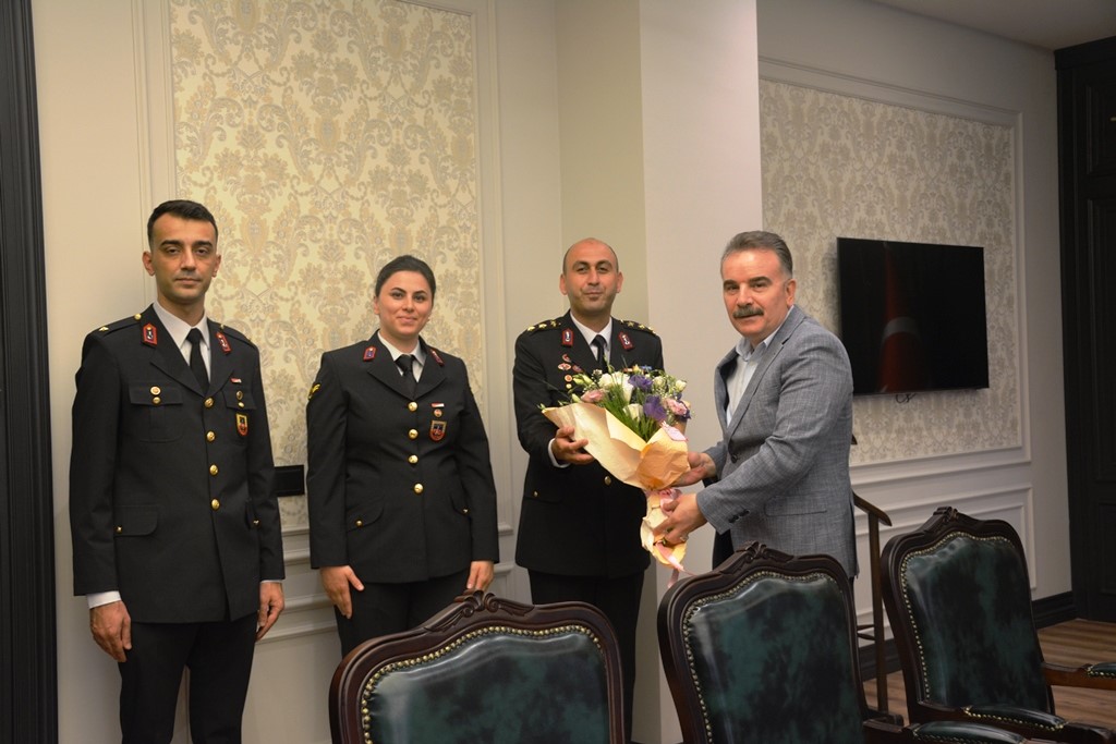 Jandarma&rsquo;dan Kaymakam Odabaş&rsquo;a ziyaret
