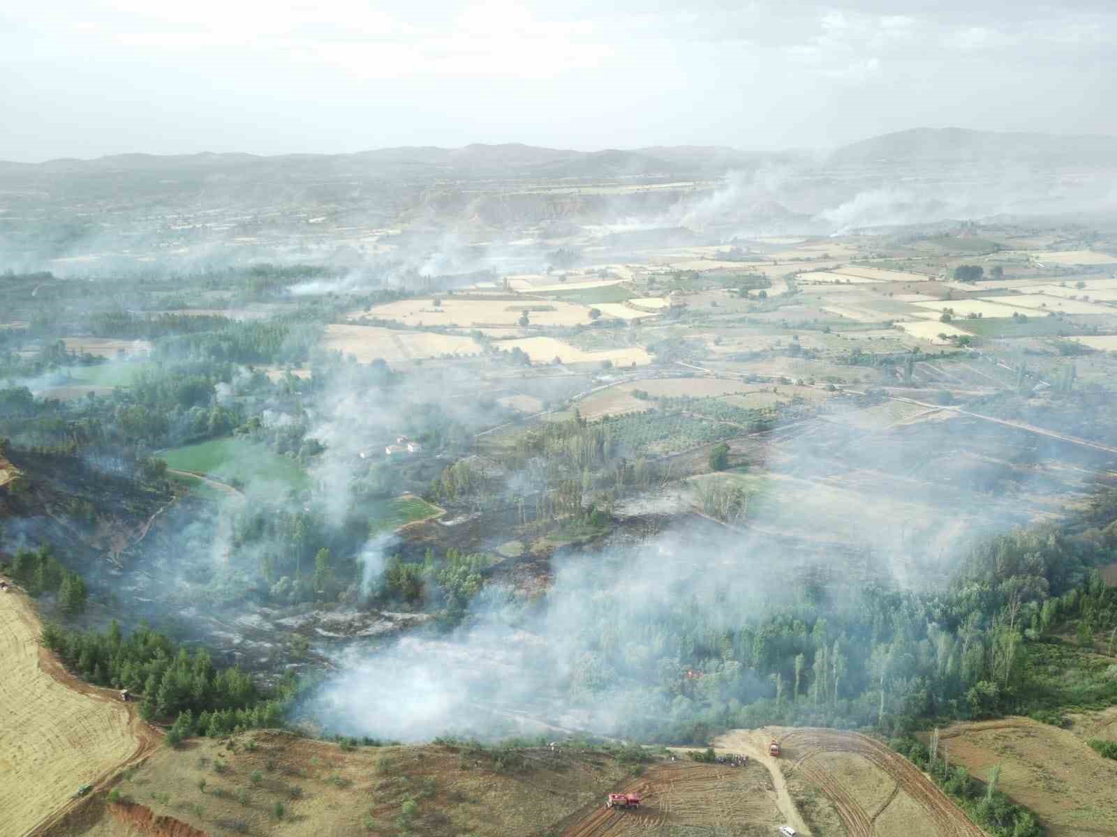 &Ccedil;&ouml;pl&uuml;kte &ccedil;ıkan yangın tekrar alevlendi
