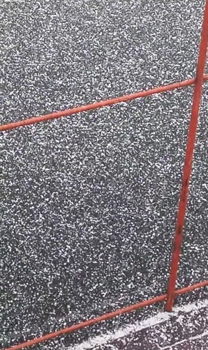 Edirne’yi dolu vurdu