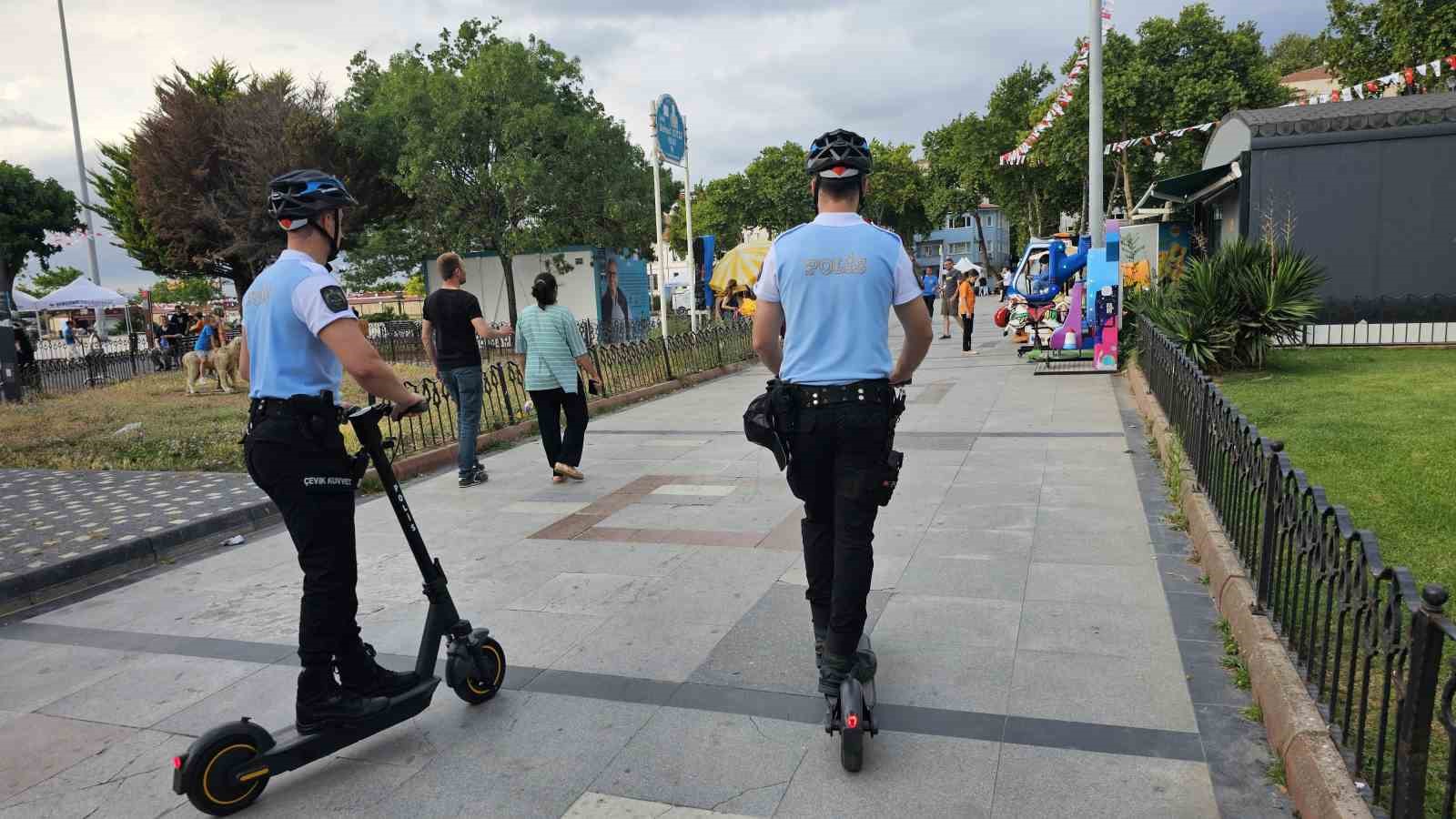 Bandırma sahilleri scooterlı timlerle g&uuml;vende
