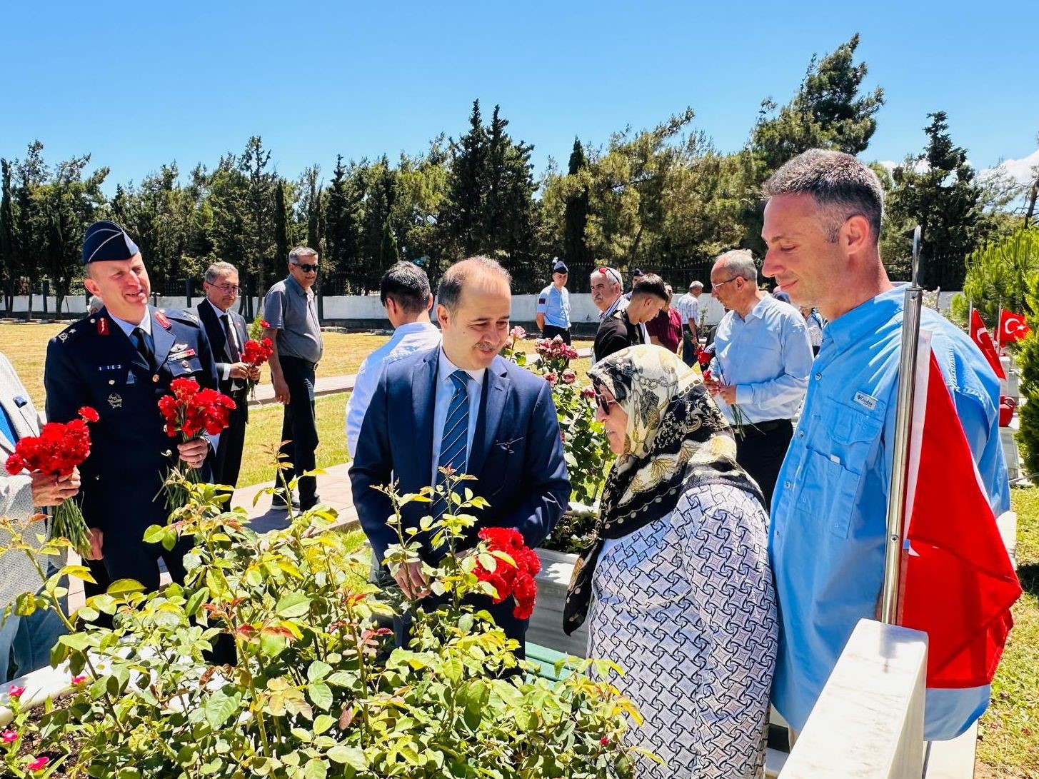 Bandırma protokol&uuml; bayramlaştı
