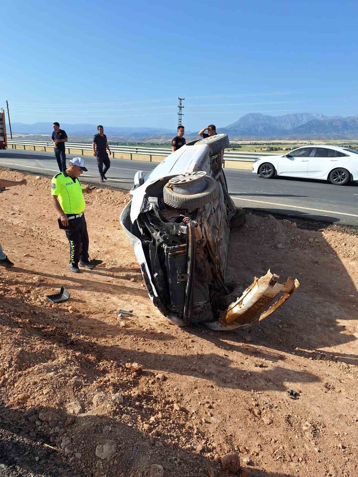 Kahramanmaraş’ta trafik kazası: 1 yaralı