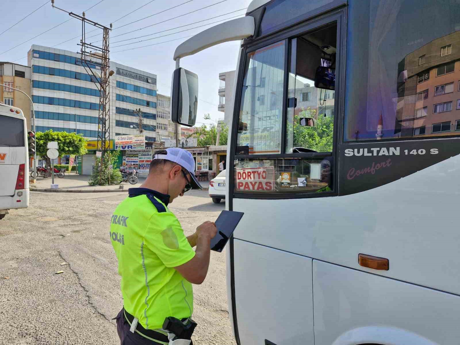 Payas’ta Kurban Bayramı öncesi trafik denetimi