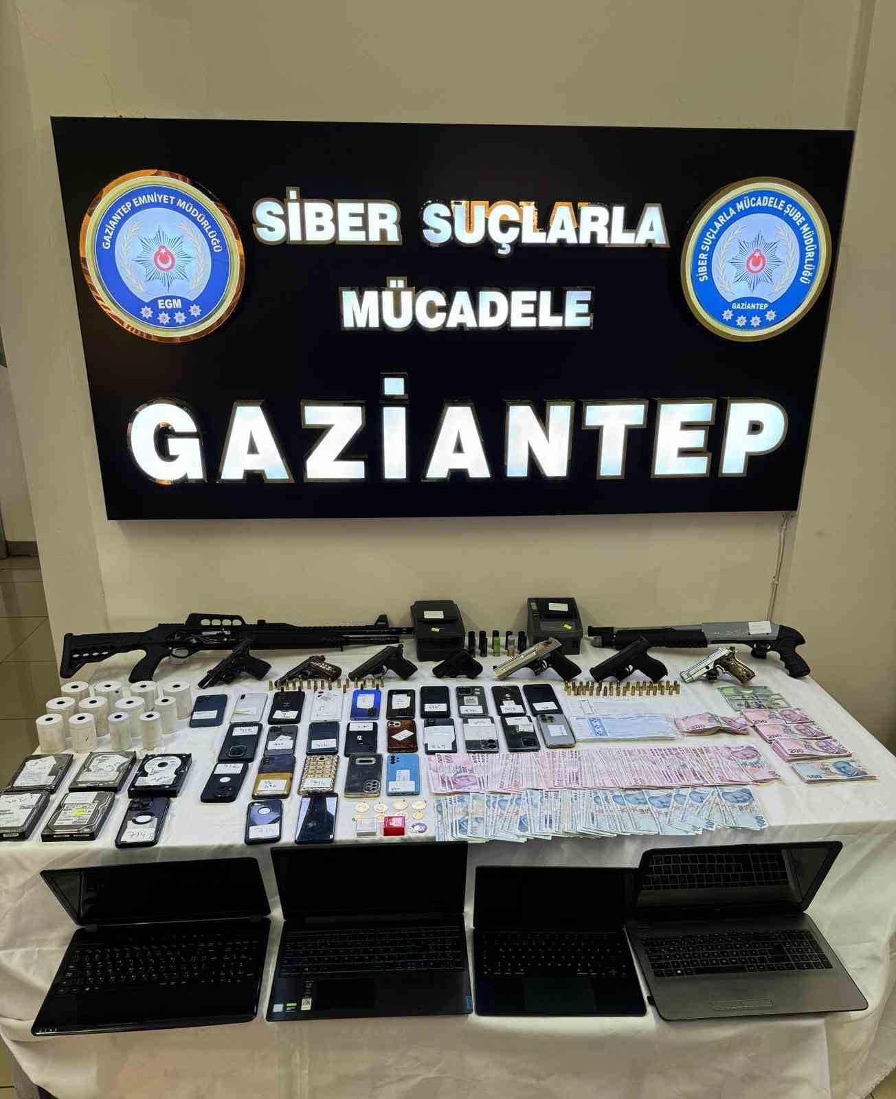 Gaziantep&rsquo;te yasadışı bahis operasyonunda 12 şahıs tutuklandı
