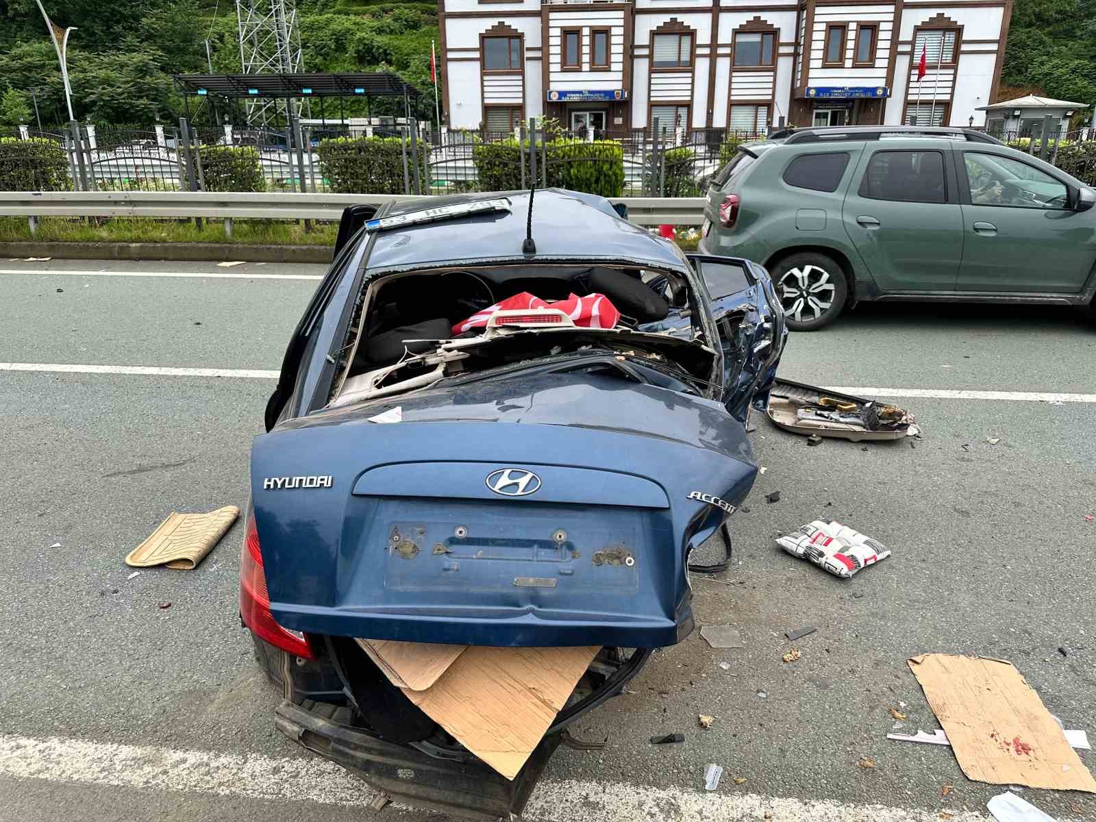 Rize’de meydana gelen kazada anne ve 2 oğlu hayatını kaybetti
