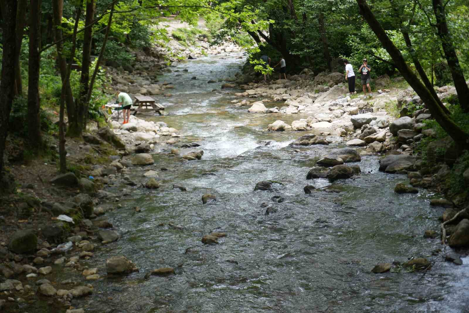 Bayram tatilini İstanbul’un yanı başındaki eşsiz manzarada geçirdiler