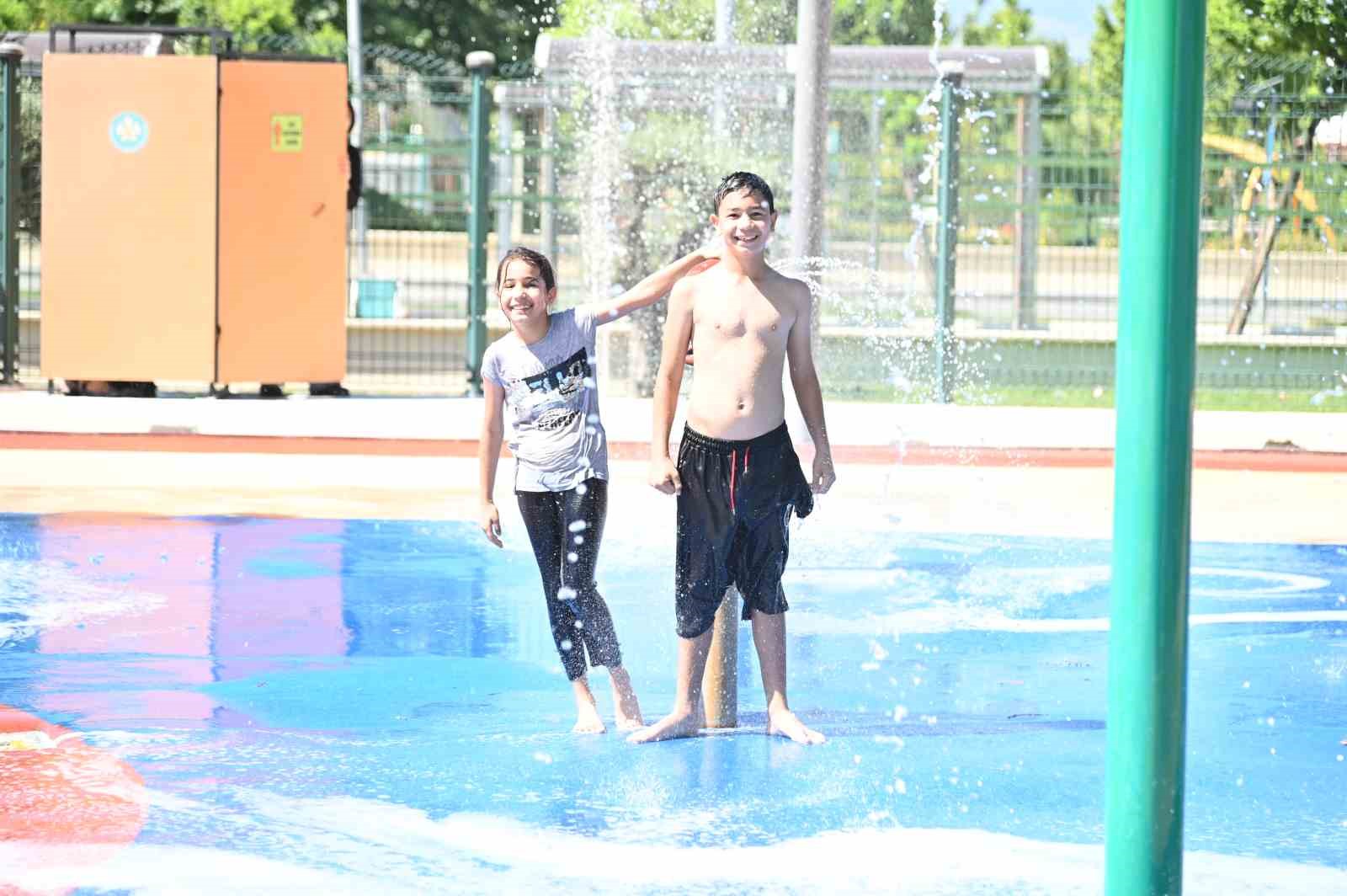 Çocuklar bu parkı çok seviyor