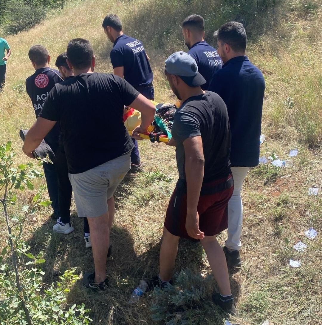 Tunceli’de trafik kazası: 4 yaralı
