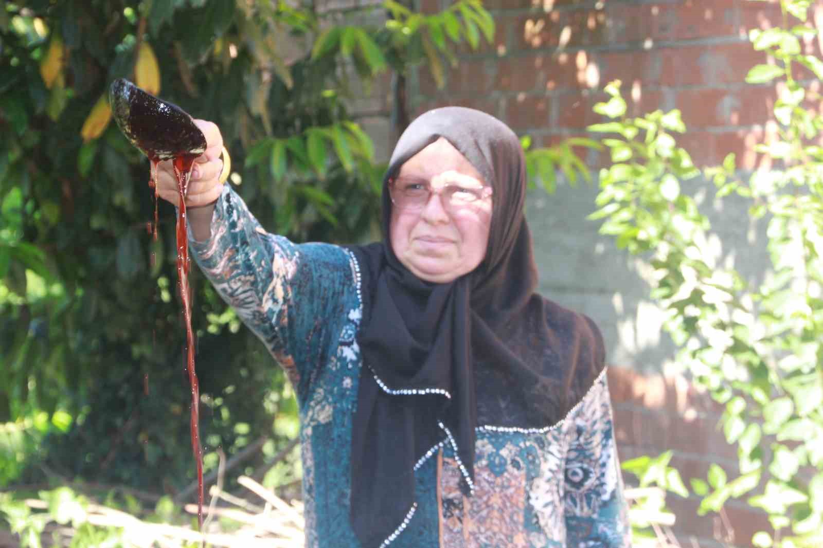 Ordulu kadınların dut pekmezi mesaisi
