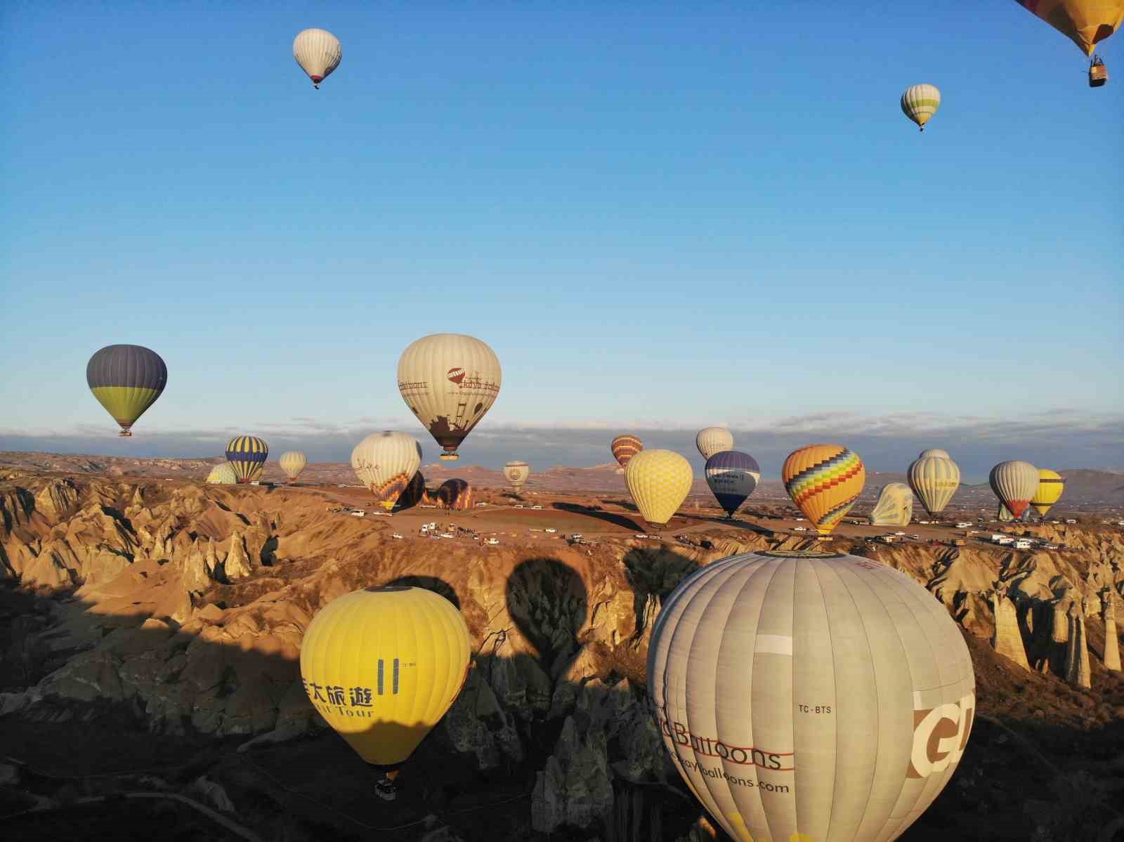 Kapadokya’da 5 ayda 185 bin kişi uçtu
