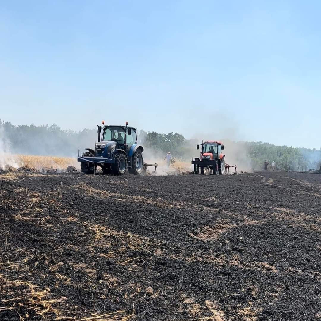 L&uuml;leburgaz&rsquo;da tarla yangını korkuttu
