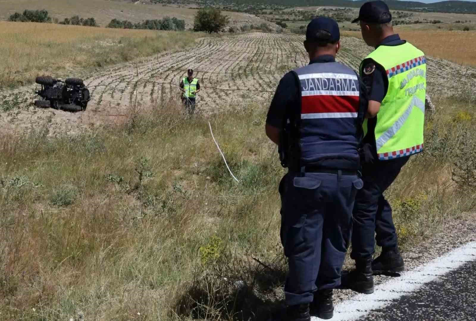 Aksaray’da ATV gezintisi ölümle sonuçlandı