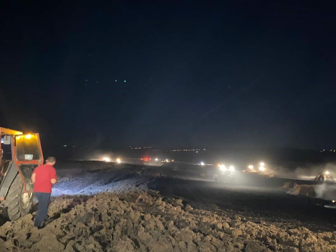 Edirne&rsquo;de 100 d&ouml;n&uuml;m ekili tarım arazisi yandı
