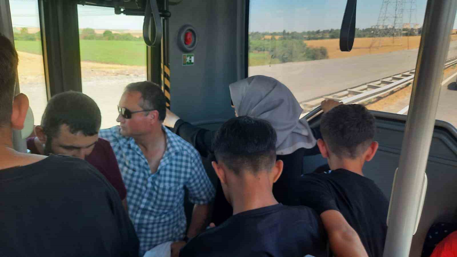 Yolculardan Tekirdağ B&uuml;y&uuml;kşehir Belediyesi&rsquo;ne tepki
