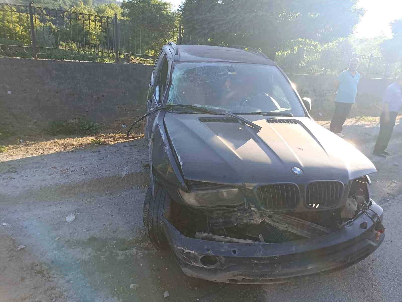 Alaplı&rsquo;da trafik kazası: 1 yaralı
