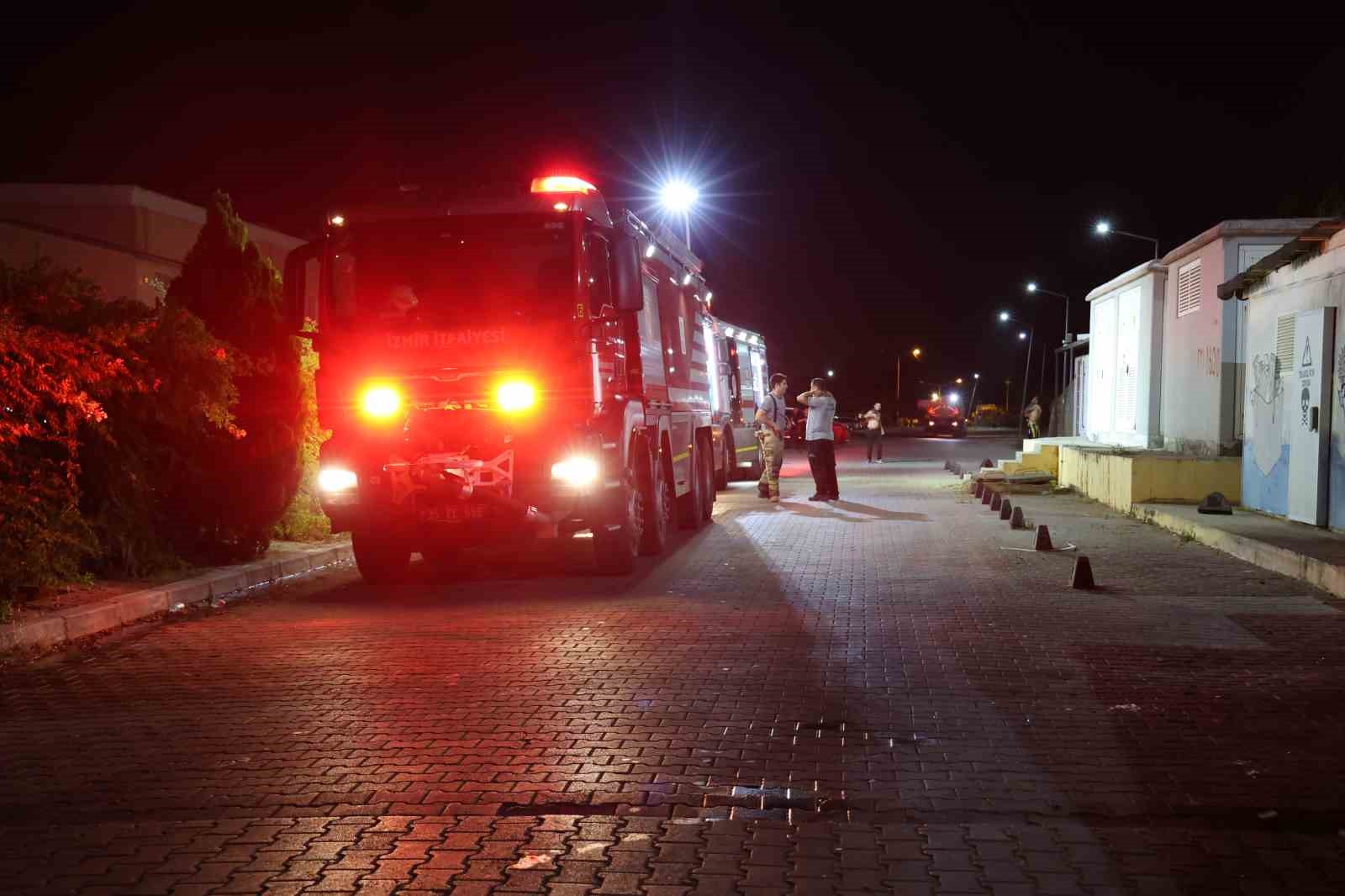 İzmir’deki orman yangını kontrol altında