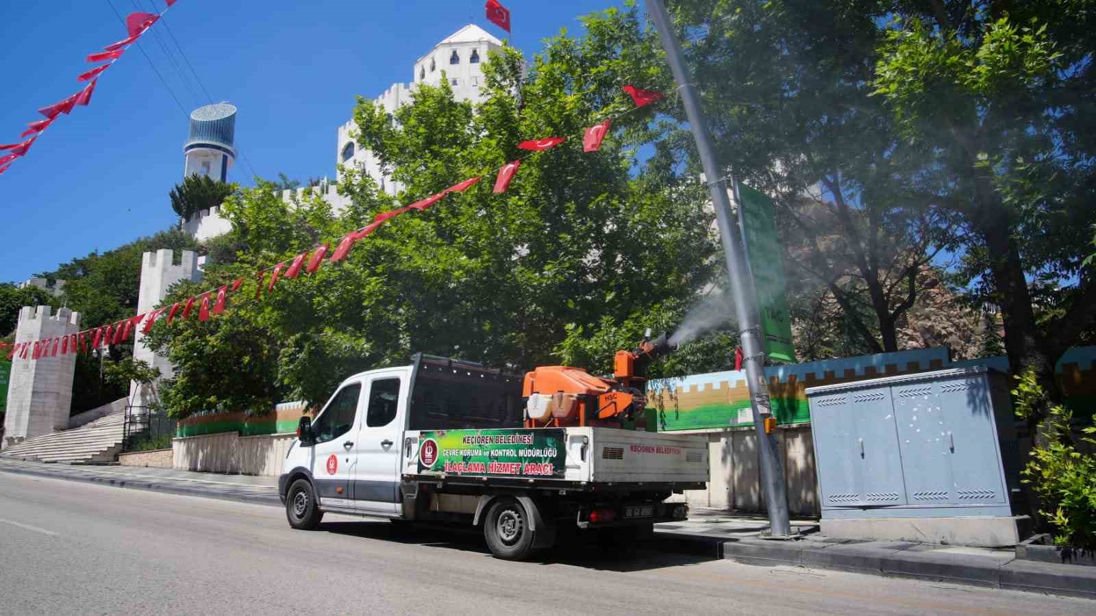 Ke&ccedil;i&ouml;ren&rsquo;de ila&ccedil;lama seferberliği
