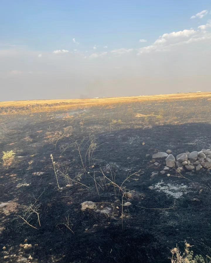 Şırnak’ta 7 köye sıçrayan anız yangını kontrol altına alındı