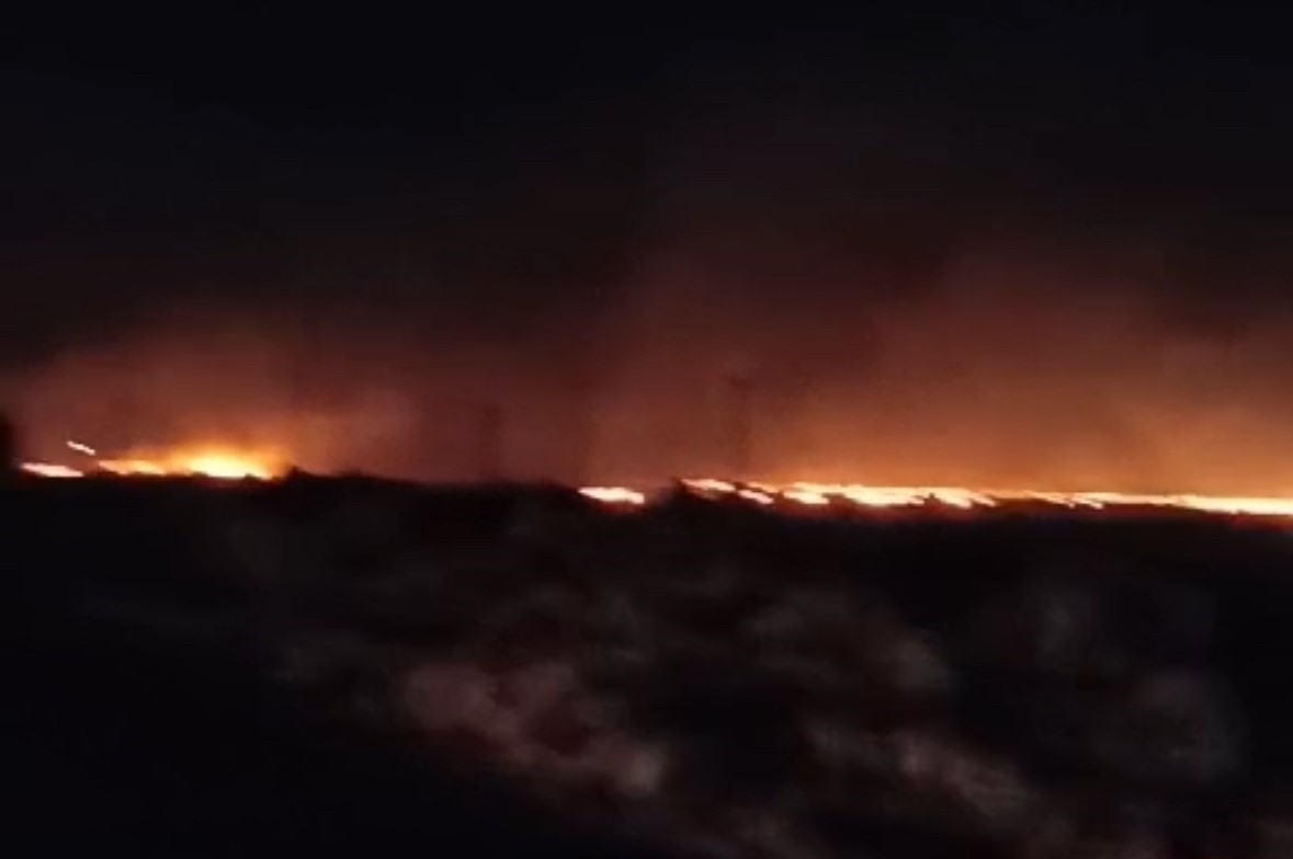 Mardin’deki orman yangını söndürüldü