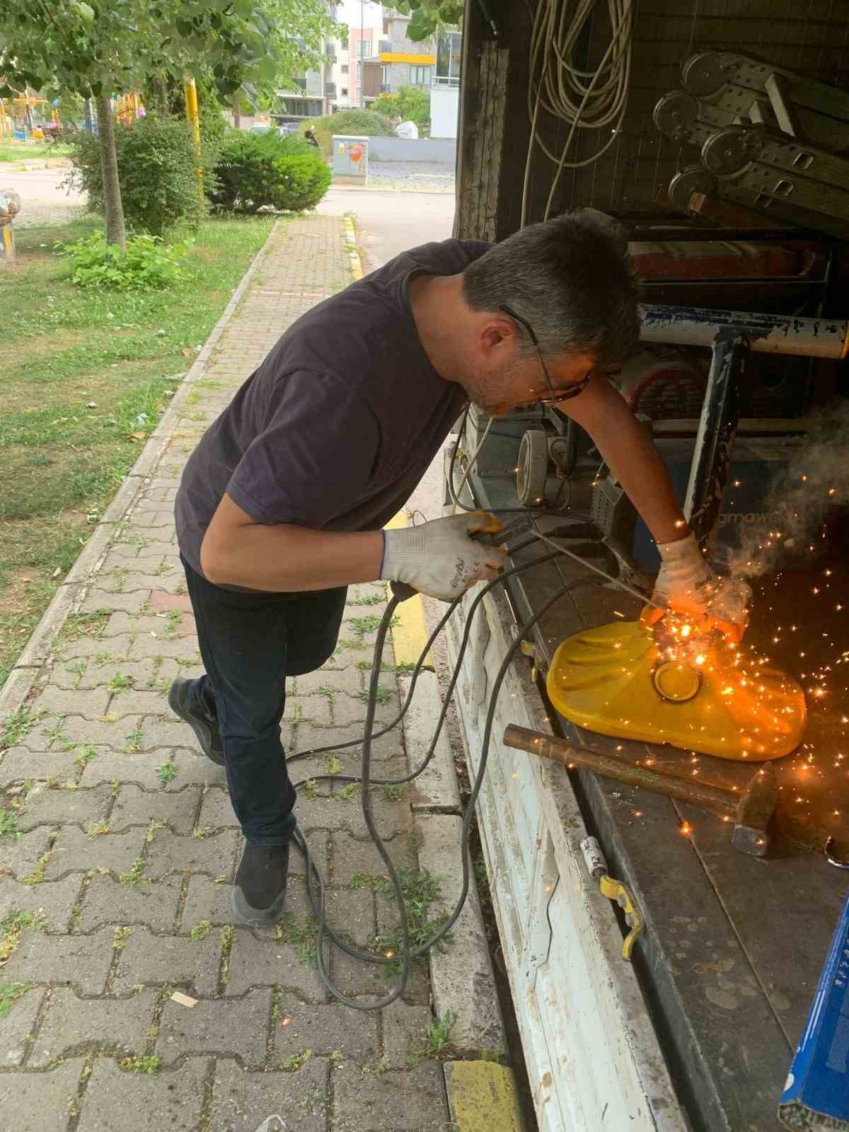 Sosyal alanlar elden ge&ccedil;iriliyor

