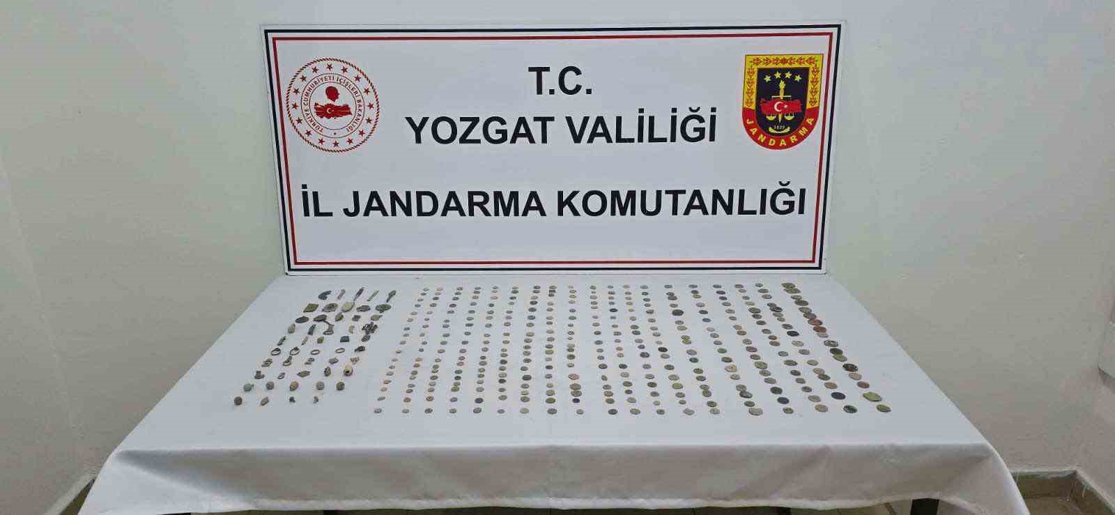 Yozgat’ta 379 adet tarihi eser ele geçirildi