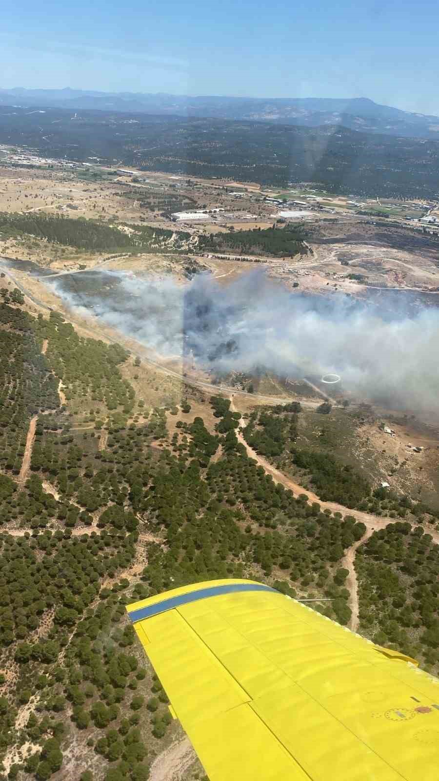 Ayvalık&rsquo;taki yangın kontrol altına alındı
