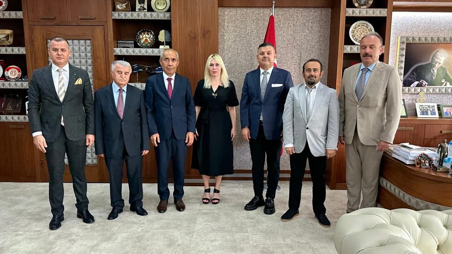 ANFAŞ, Antalya protokol&uuml;yle fuarlar hakkında fikir alışverişinde bulundu
