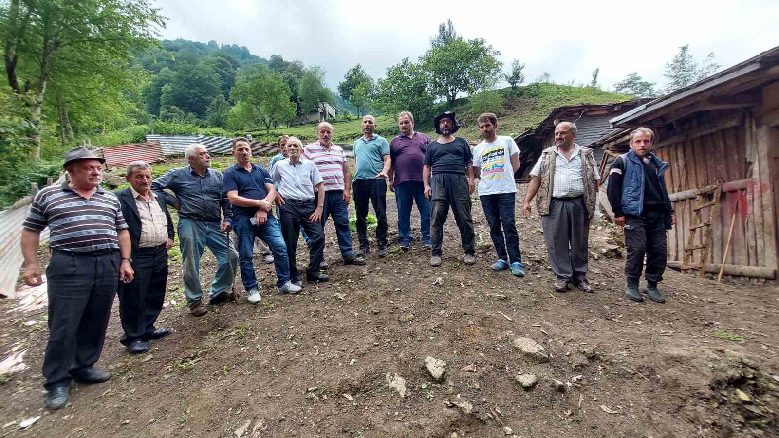 Küçükbaş hayvanlar yayladan sürgün yedi
