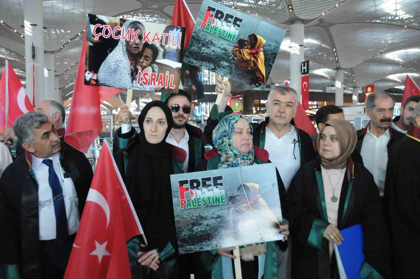 İstanbul 2 Nolu Barosu avukatları İsrail&rsquo;i bir kez daha UCM&rsquo;ye şikayet edecek
