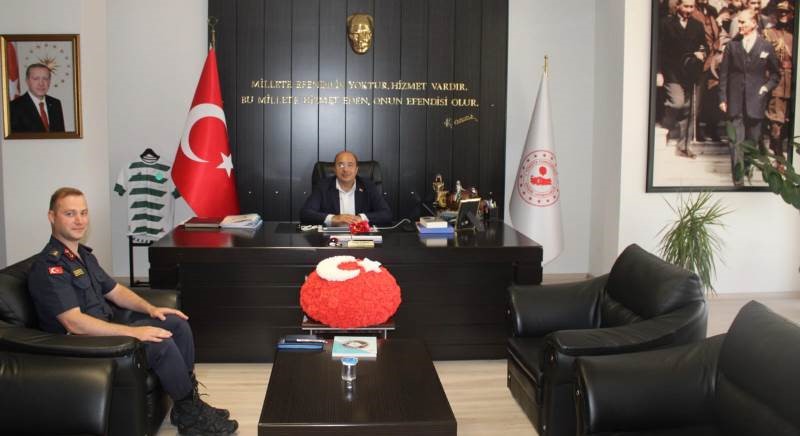 Ergene İl&ccedil;e Jandarma Komutanlığı&rsquo;nda g&ouml;rev değişimi
