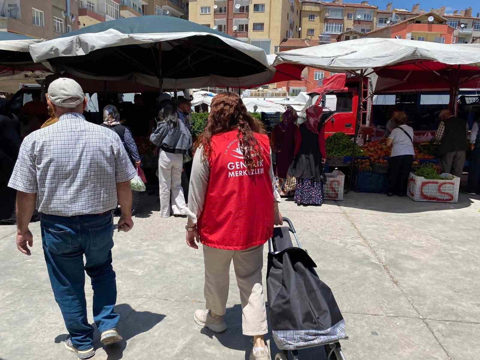 Gönüllü gençlerin ’İyilik Ağacı’ projesi ile yaşlılara destek olunuyor
