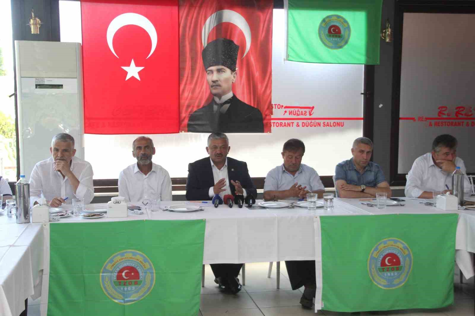 Soydan: &ldquo;Temmuz ayında yapılacak olan &ccedil;alışmalar ger&ccedil;ek rekolteyi yansıtacaktır&rdquo;
