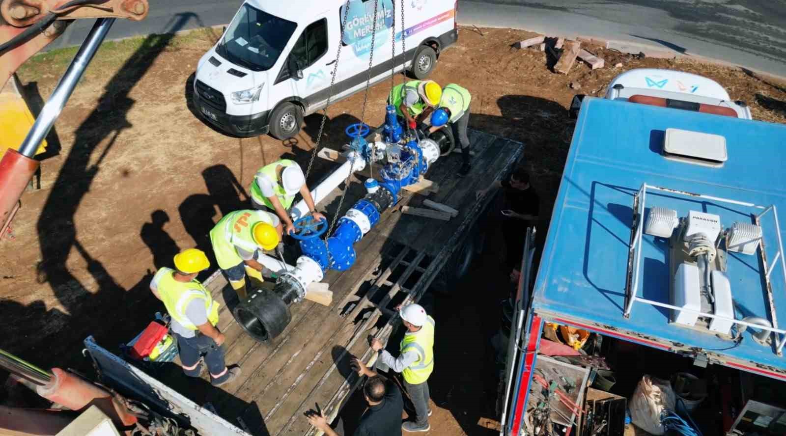 Mersin’de suda kayıp- kaçakla mücadele sürüyor
