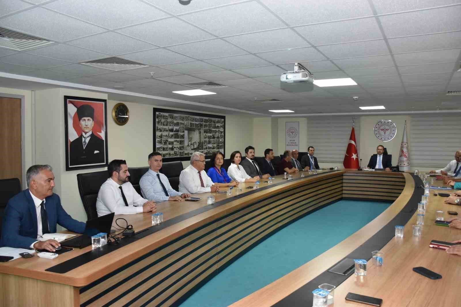 Aydın’da Kamu Hastaneleri Hizmet Değerlendirme Toplantısı gerçekleştirildi
