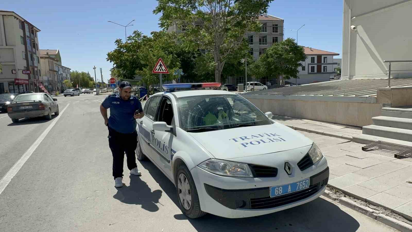 Gurbetçi zihinsel engelli gencin polislik hayali gerçek oldu
