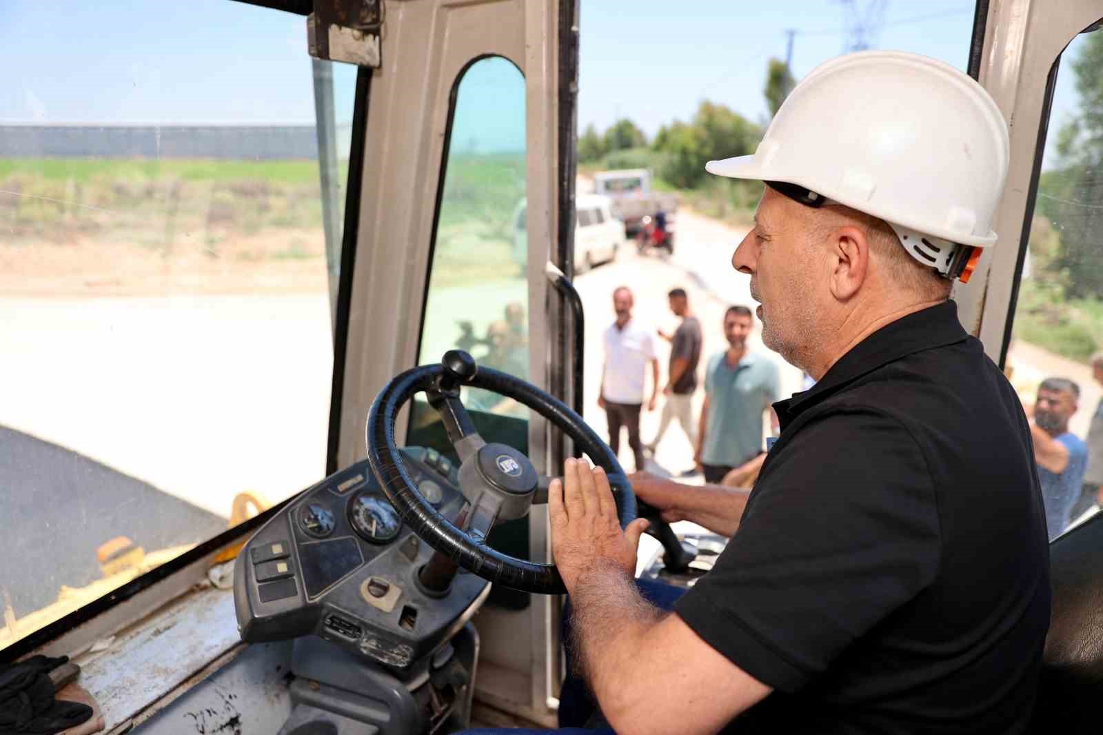 Başkan Demirçalı: "Yüreğir’de asfaltsız yol kalmayacak"