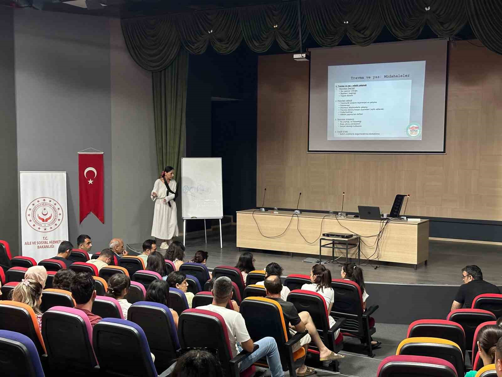 Tunceli’de Afet Müdahale Planı çerçevesinde travma eğitimleri düzenlendi