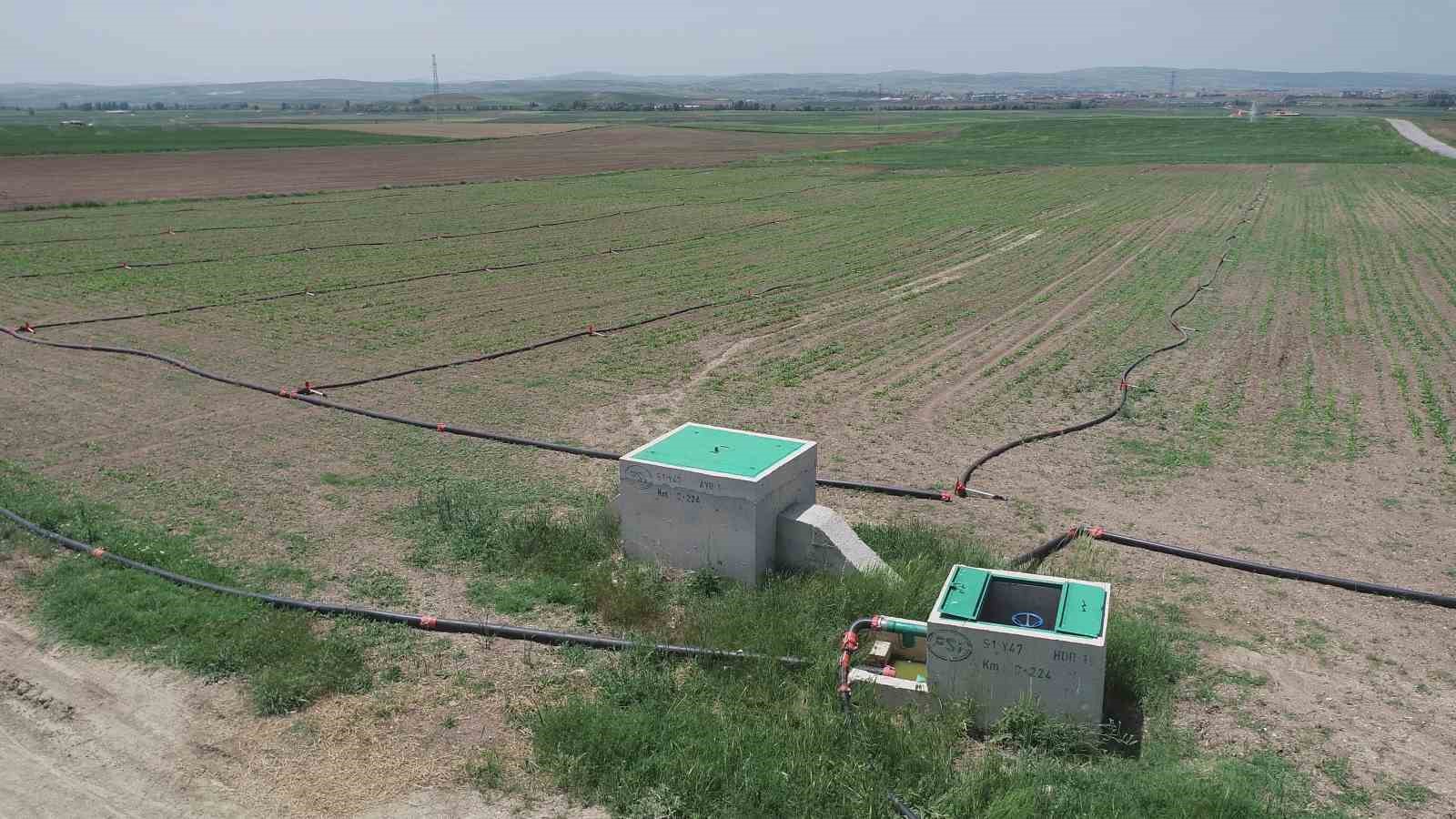 Çorum’daki sulu tarım ülke ekonomisine 7 milyar 879 milyon lira katkı sağlayacak