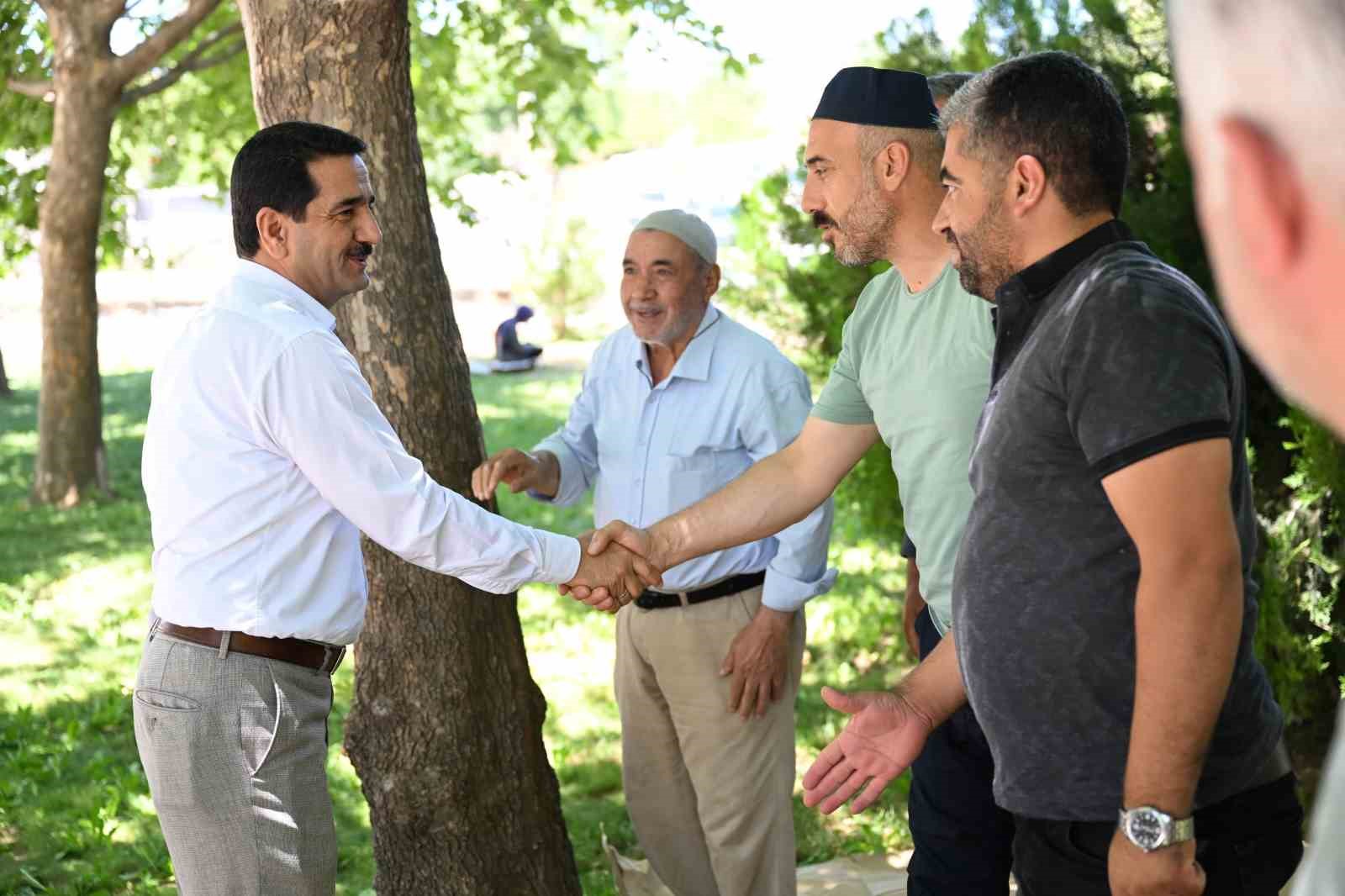 Başkan Taşkın: "Sorunları not edip kısa s&uuml;rede &ccedil;&ouml;zeceğiz"

