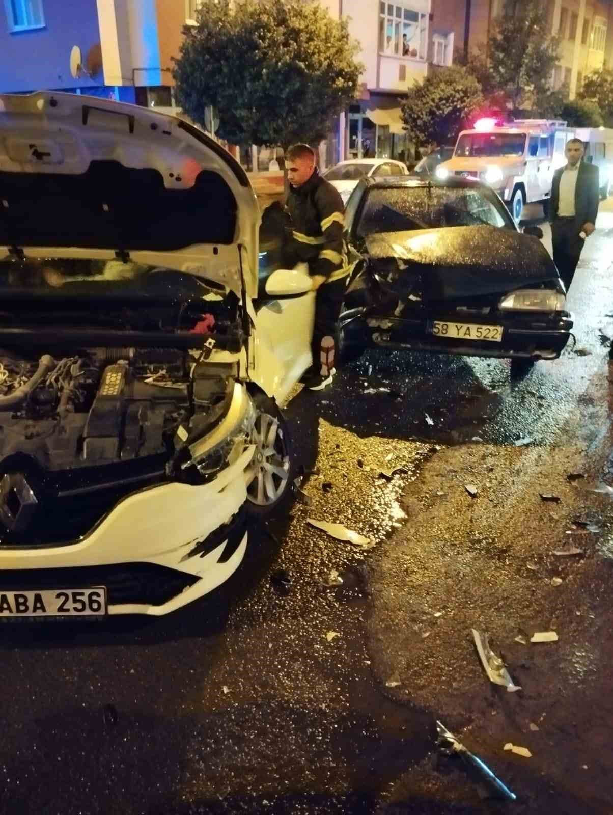 Kars’ta trafik kazası: 2 yaralı