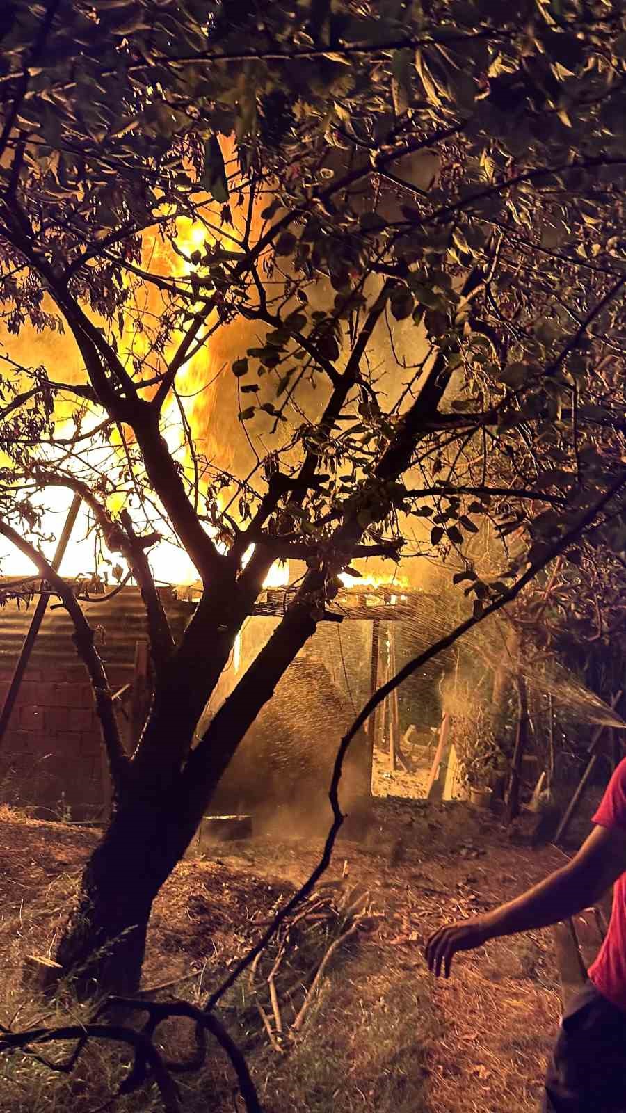 Zonguldak’ta kümes yangını korkuttu
