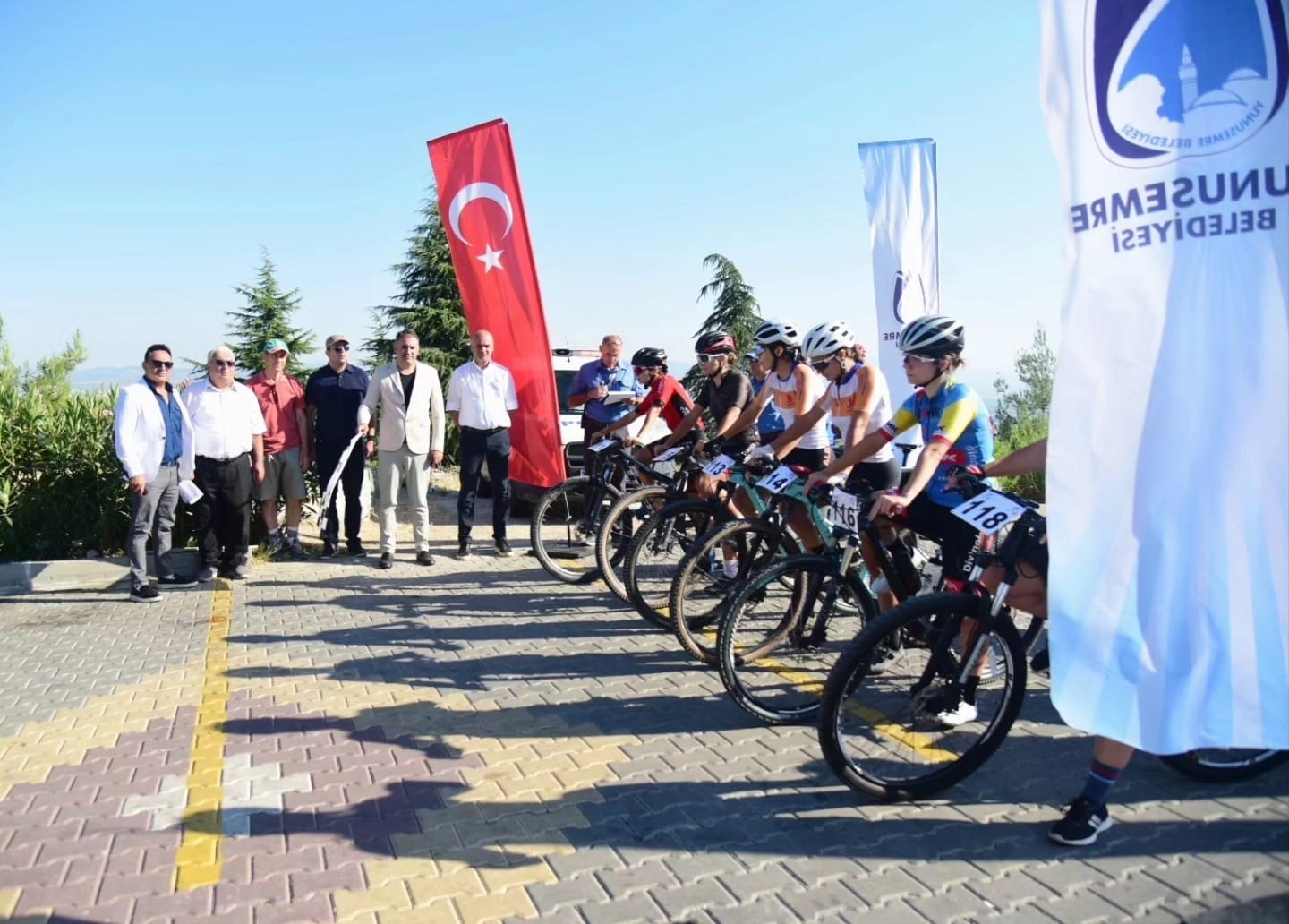 Yunusemre Dağ Bisikleti Maratonu Türkiye Şampiyonası’nda madalyalar sahiplerini buldu