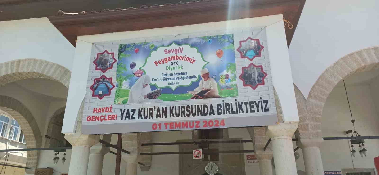 Devrek&rsquo;te Yaz Kur&rsquo;an Kursu eğitimleri başladı
