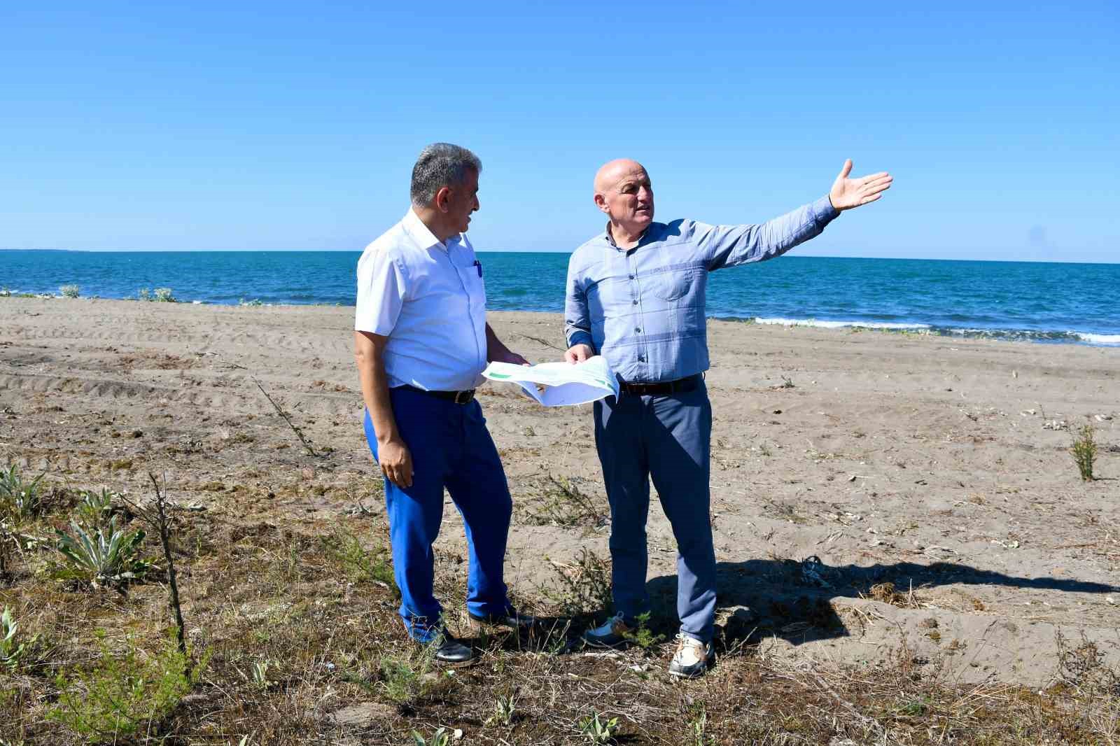 Terme Kadınlar Plajı Projesi için çalışmalar başladı
