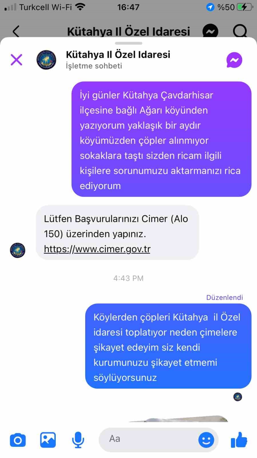 &Ccedil;avdarhisar&rsquo;da &rsquo;&Ccedil;&ouml;plerimiz bir ayı aşkın s&uuml;redir toplanmadı&rsquo; iddiası
