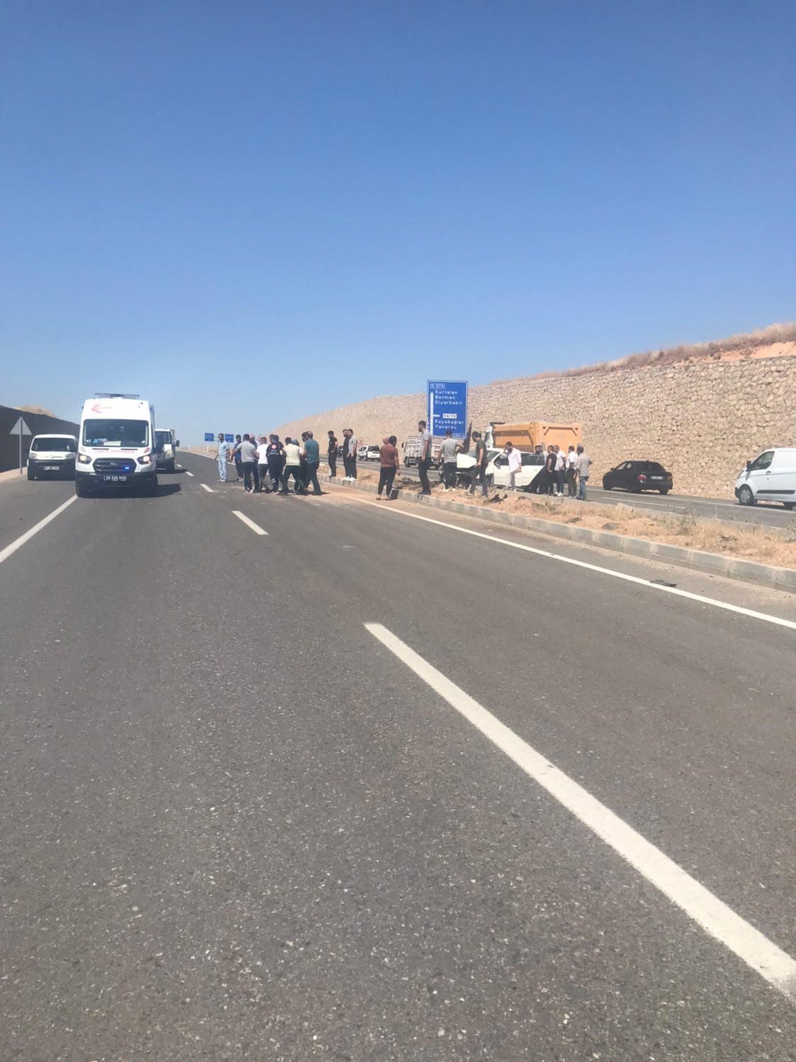 Siirt Kurtalan karayolunda kaza: 1 kişi yaralandı
