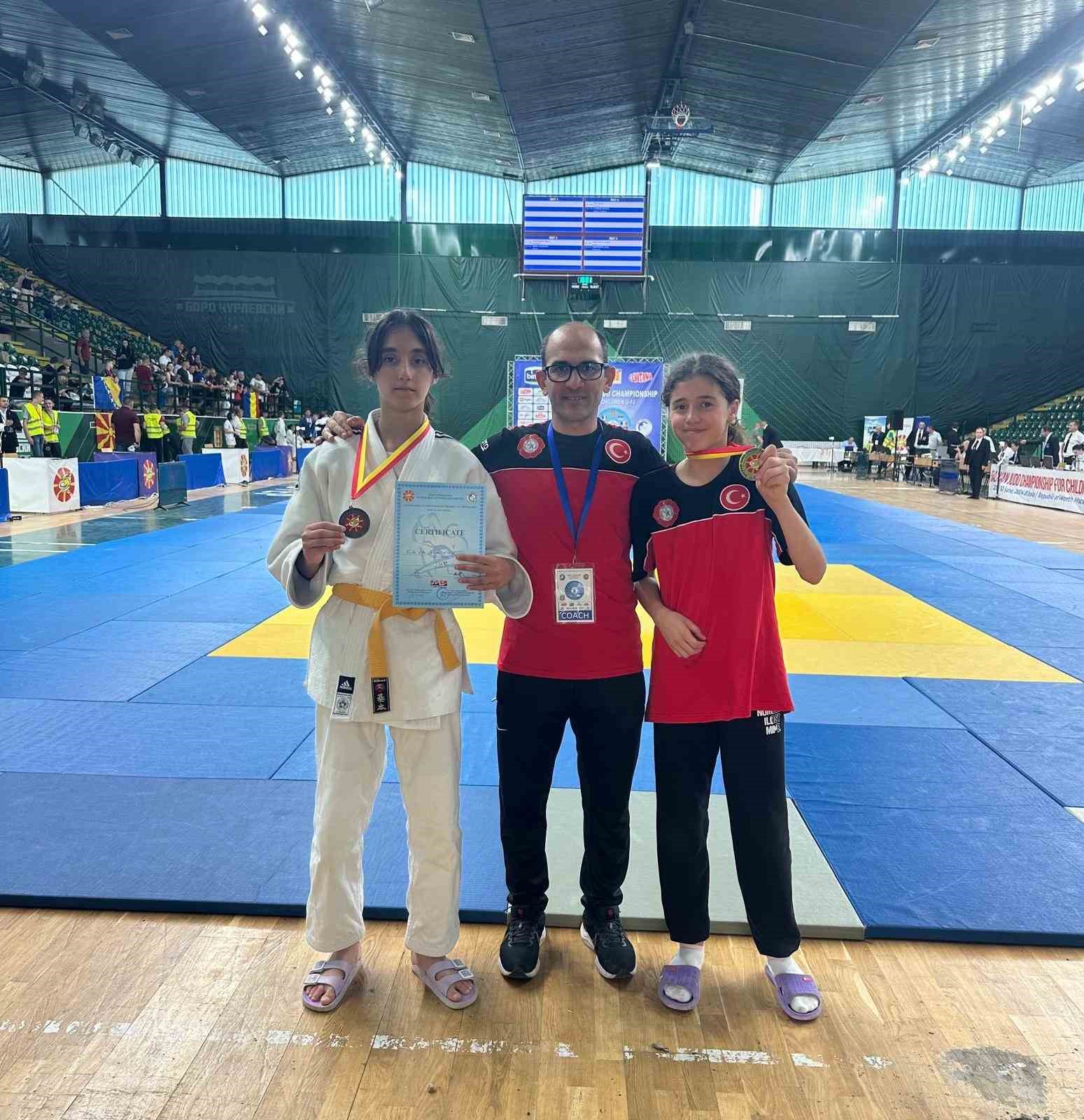 Vanlı judocular Makedonya’dan şampiyonlukla döndüler
