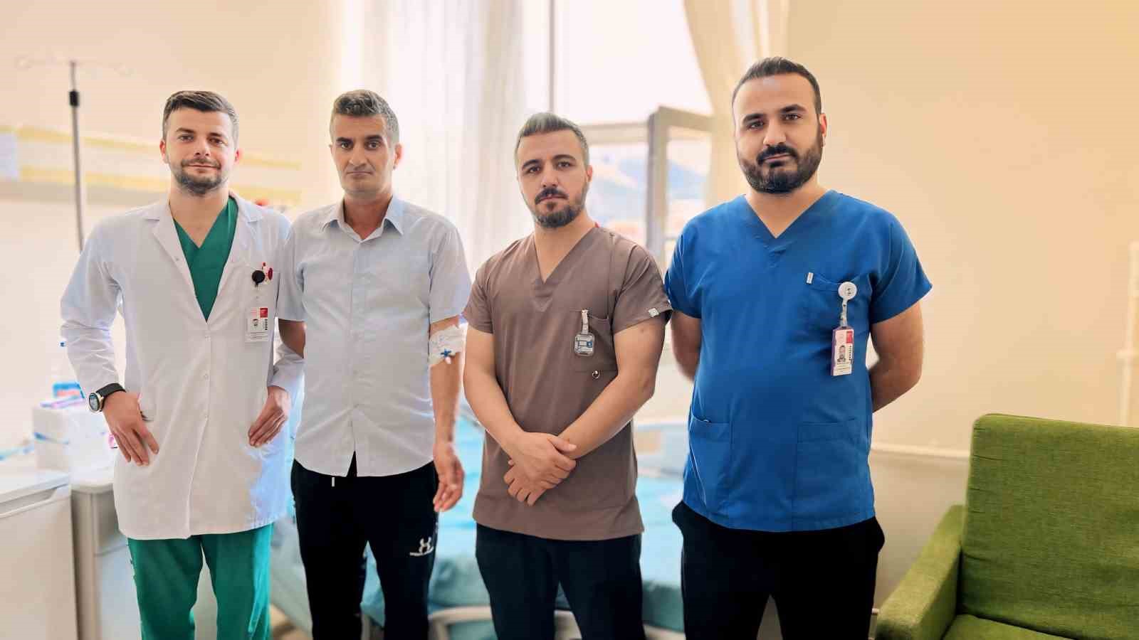 Irak’tan gelen hasta Hakkâri’de şifa buldu
