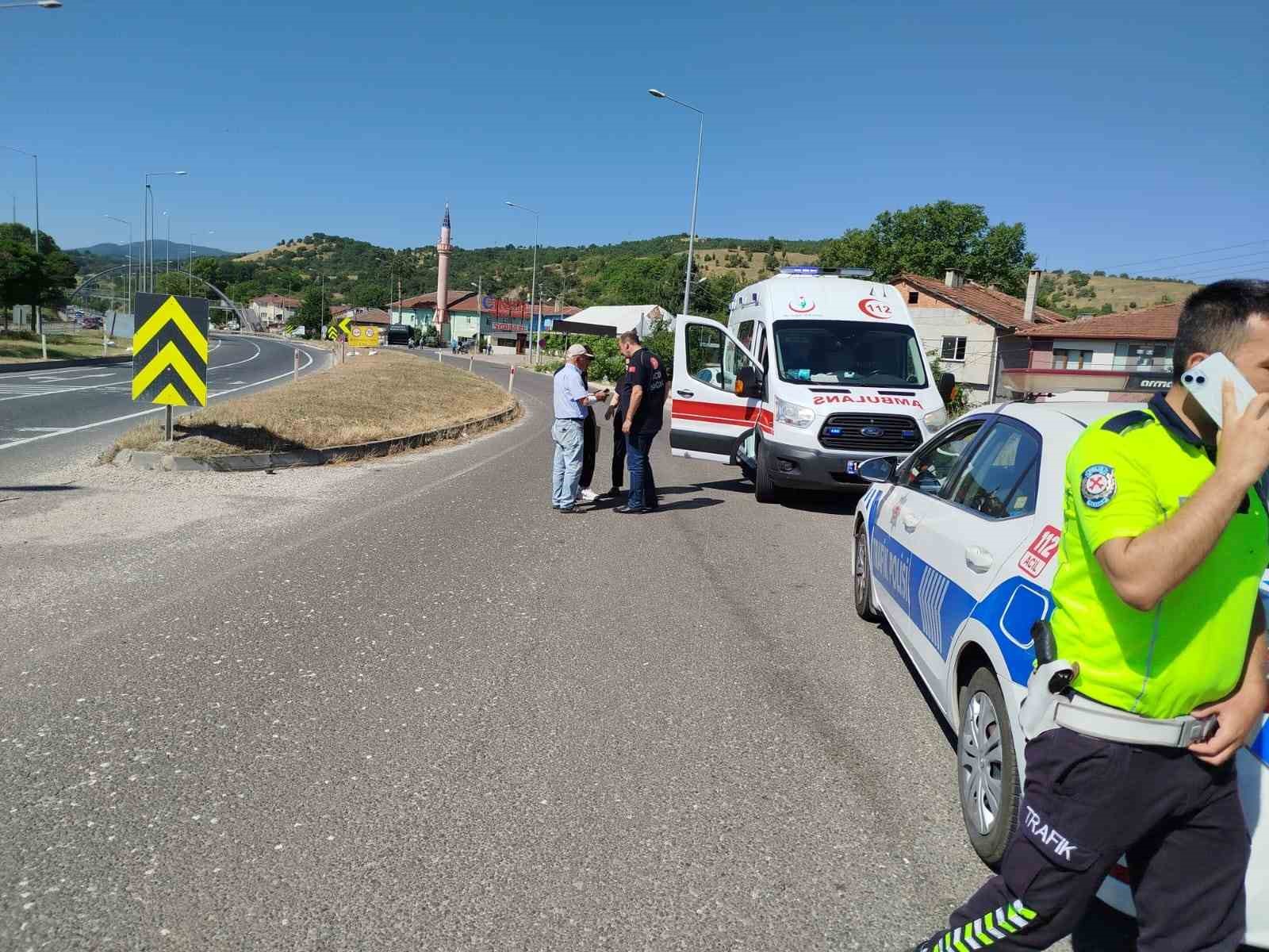 Bilecik’te meydana gelen trafik kazasında 1 kişi yaralandı