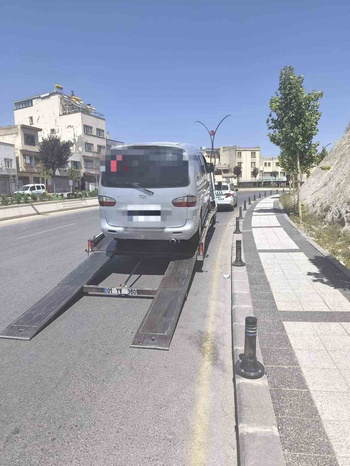 Gaziantep’te dron destekli denetimlerde sürücülere ceza yağdı